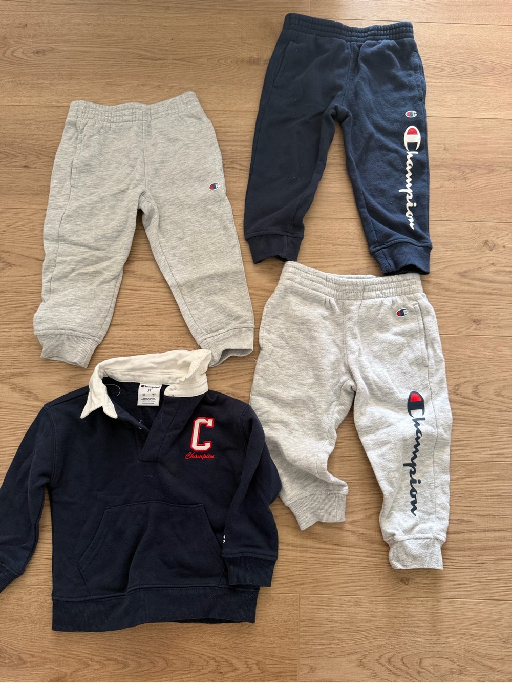 Champion Toddler Boys 2T Clothing Bundle | 4 Pieces
